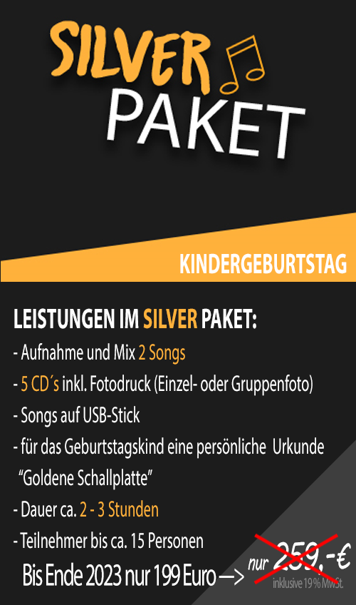 Silver-Paket-Kindergeburtstag