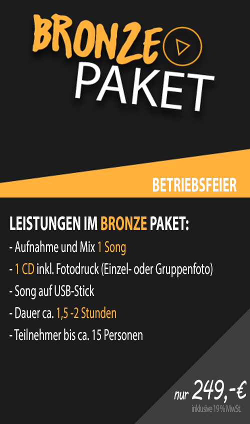 Bronze-Paket-Betriebsfeier