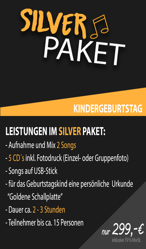 Silver-Paket-Kindergeburtstag